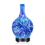 Creative 3D Aroma Essential Oil Diffuser Air Humidifier LED Night Lamp