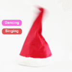 Creative Magic Dancing Singing Plush Christmas Hat for Kids & Adults