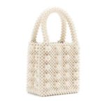Fashion Elegant Pearl Handbag Beaded Evening Bag for Women