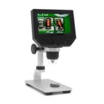 G600 Digital Microscope 1-600X 3.6MP Continuous Magnifier with 4.3″ HD LCD Display