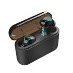 HBQ-Q32 Bluetooth 5.0 TWS Earbuds Mini HiFi Stereo Earphones with Charging Case