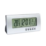 JIMEI H205 Mini LCD Digital Desk Alarm Clock Thermometer Hygrometer