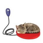 Pet Heating Pad Dog Cat Electric Warming Mat with Chew Resistant Cord