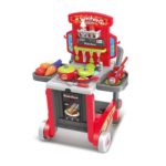 Simulation Kitchen Cookware Playset Pretend Chef Play Toy for Kids