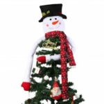 Snowman Christmas Tree Topper for Decoration – 34cm