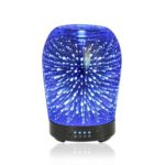 Ultrasonic Aroma Essential Oil Diffuser Air Humidifier LED Night Lamp