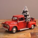 Vintage Iron Truck Crafts Christmas Ornament Desk Decor