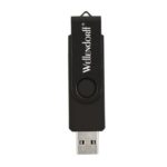 Wellendorff 2 in 1 USB 2.0 Micro USB OTG Flash Drive 64GB 360 Degree Rotation