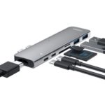 XIAOMI HAGIBIS USB-C Hub Adapter Multifunctional Type-C Docking Station