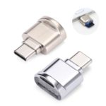 2PCs USB3.1 Type-C TF/Micro SD Card Reader with OTG Function – Random Color