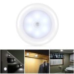6 LEDs Night Light Human Body Induction Lamp for Bedroom Hallway