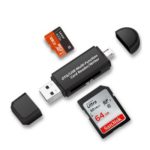 YC-310 2 in 1 USB2.0 OTG TF/SD Card Reader 2PCs Set