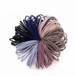 100PCs Women Rubber Bands Elastic Hair Bands – Random Color