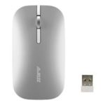 Ajazz I25 2.4G Wireless Optical Mouse 1600DPI Ultra-slim Mute Operation For Office – Silver