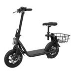 Eswing M11 Folding Electric Scooter 350W Motor 7.5Ah Battery 12 Inch Tire Double Disc Brake System – Black