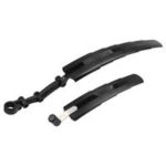 GUB AF02 Telescopic Bicycle Fender Kit Front Rear Mudguards Cycling Parts – Black