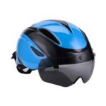 Goggles Bicycle Helmet Sports Safety Cycling Helmet – Blue