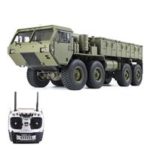 New 
                        
                            HG HG-P801 M983 Light Sound Function Version 2.4G 8CH 1:12 8×8 US Army Military Truck RC Car Without Battery Charger