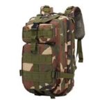 Multi-functional Sports Backpack 30L 3P Military Backpack For Camping Traveling Hiking Trekking – Jungle Camouflage
