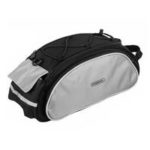 ROSWHEEL 14541 Cycling Rear Seat Rack Trunk Bag 13L Bicycle Bag – Black