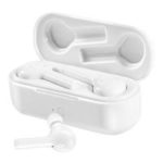 TW08 TWS Bluetooth 5.0 Earbuds Binaural Call Siri Voice Assistant 500 mAh Charging Case Stereo Hifi Sound Noise Cancelling – White