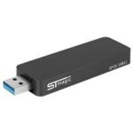 STmagic SPT31 128GB Mini Portable M.2 SSD USB3.1 Solid State Drive Read Speed 500MB/s – Gray