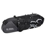 New 
                        
                            B-SOUL 10L Bicycle Saddle Bag Large Capacity Waterproof Back Seat Storage Bag – Black
