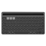 New 
                        
                            FD ik8500 Portable Wireless Bluetooth Keyboard Ultra Slim Mute Metal Panel 78 Keys – Black