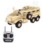 New 
                        
                            HG P602 U.S.6X6 Explosion Proof Vehicle Truck RC Realistic Military Car Light Sound Function Version 1/12 2.4G 16CH 6WD 25km/h  without Battery Charger – Khaki