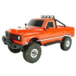 Hobby Plus CR-18 C10 Body 1/18 2.4G 4WD Brushed MINI RC Crawler Climbing RC Car With LED Light RTR – Red