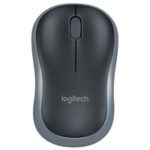 New 
                        
                            Logitech M185 Office Wireless Mouse 3 Buttons 1000 DPI Ambidextrous Design – Black