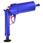 New 
                        
                            Air Pressure Drain Cleaner Sewer Cleaning Brush Kitchen Bathroom Toilet Dredge Plunger Tool Set – Blue