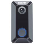 New 
                        
                            ESCAM V6 Network Smart Doorbell Security Monitoring  Cloud Storage HD Camera – Only Include Battery