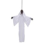 New 
                        
                            Halloween Decoration Hanging Ghost Sound Control & Eyes Glowing – White