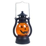 New 
                        
                            Halloween Retro Pony Pumpkin Hanging Lantern  Smiley Lamp Bar Home Atmosphere Decoration – Yellow