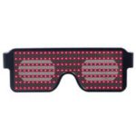 New 
                        
                            Quick Flash LED Rechargeable Luminous Glasses USB Charge Christmas Concert Light Toys – Red
