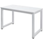 New 
                        
                            LIFE CARVER Computer Desk Modern Simple Design For Small Space Place Home Office Writing Table – White