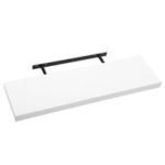 New 
                        
                            Leisure Zone Floating Shelf Lounge Bookshelf  Stackable Durable Wall Mounted – White