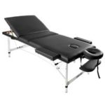 New 
                        
                            Removable Folding Massage Deck Chair Height Adjustable – Black