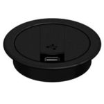 New 
                        
                            UPJS UP6A Desktop Wireless Charger 10W Fast Charging With USB Port – Black