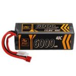 New 
                        
                            ZOP Power 4S 14.8V 6000mAh 40C Lipo Battery T Plug For RC Car Model FPV Racing Drone RC Airplane Helicopter