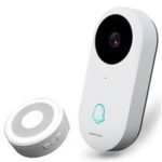 New 
                        
                            Dophigo DPH-DI-200 Smart Wifi Video Doorbell Door Intercom with Indoor Chime Water Resistant Two-way Audio – White EU Plug