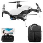 New 
                        
                            JJRC X12 AURORA 4K 5G WIFI 1.2km FPV GPS Foldable RC Drone With 3Axis Gimbal 50X Digital Zoom Ultrasonic Positioning RTF – White One Battery with Bag