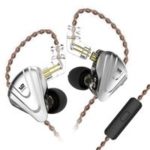 New 
                        
                            KZ ZSX In-ear Headphone 5BA+1DD 12 Unit Detachable 0.75mm 2 Pin with Mic
