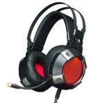 New 
                        
                            Ajazz AX361 Over-Ear Gaming Headset with Mic USB+3.5mm RGB Backlight for PC/Laptop – Black