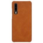 New 
                        
                            NILLKIN Protective Leather Phone Case For HUAWEI P30 Smartphone – Black