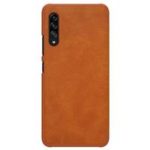 New 
                        
                            NILLKIN Protective Leather Phone Case For Samsung Galaxy A90 5G Smartphone – Brown