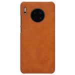 New 
                        
                            NILLKIN Protective Leather Phone Case For HUAWEI Mate 30 Smartphone – Brown