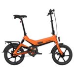 New 
                        
                            Samebike JG7186 Folding Electric Scooter 16 Inch Inflatable Tires 250W Motor Smart Display Adjustable Heights Up To 25km/h Speed Max 65km Long Range For Adults & Teenagers – Orange