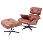 New 
                        
                            Makibes W302S00004 Lounge Chair With Pedal Seat Adjustable Rotatable Leather Chair For Office Home – Light Brown